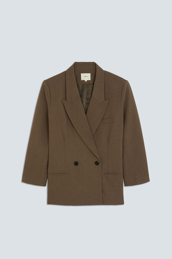 Blazer DUKE taupe SUNCOO — vue 4