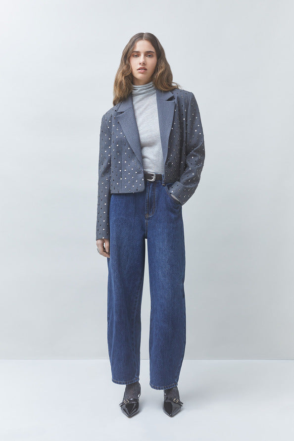 Veste DIAMOND gris SUNCOO — vue 1