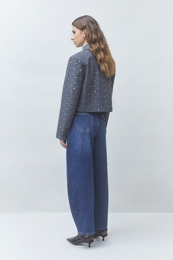 Veste DIAMOND gris SUNCOO — vue 4