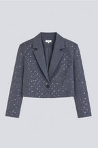 Veste DIAMOND gris SUNCOO — vue 5