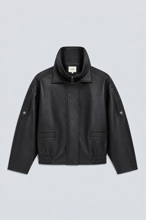 SUNCOO — Manteau EARLY noir — vue 6