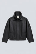 SUNCOO — Manteau EARLY noir — vue 6