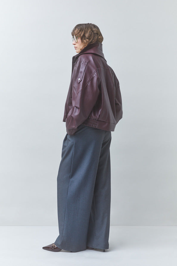 SUNCOO — Manteau EARLY bordeaux — vue 4