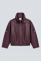 SUNCOO — Manteau EARLY bordeaux — vue 5