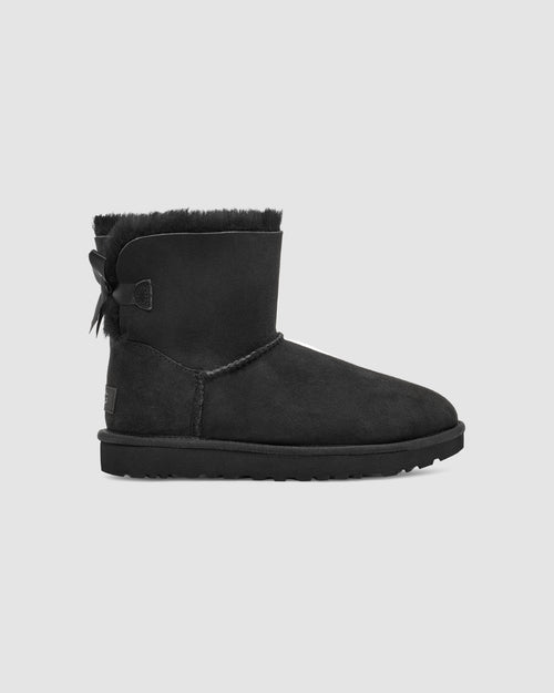 UGG Botte Mini Bailey Bow II Noir — vue 1