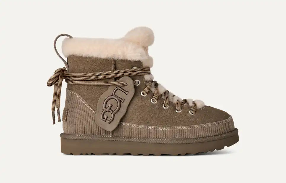 UGG Botte Classic Heritage à lacets Kaki — vue 4