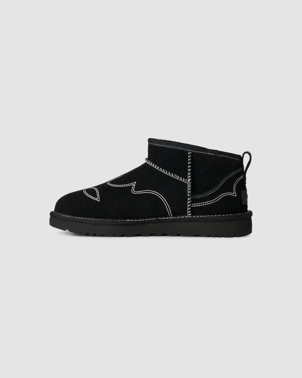 UGG Botte Classic Ultra Mini Western Noir — vue 6