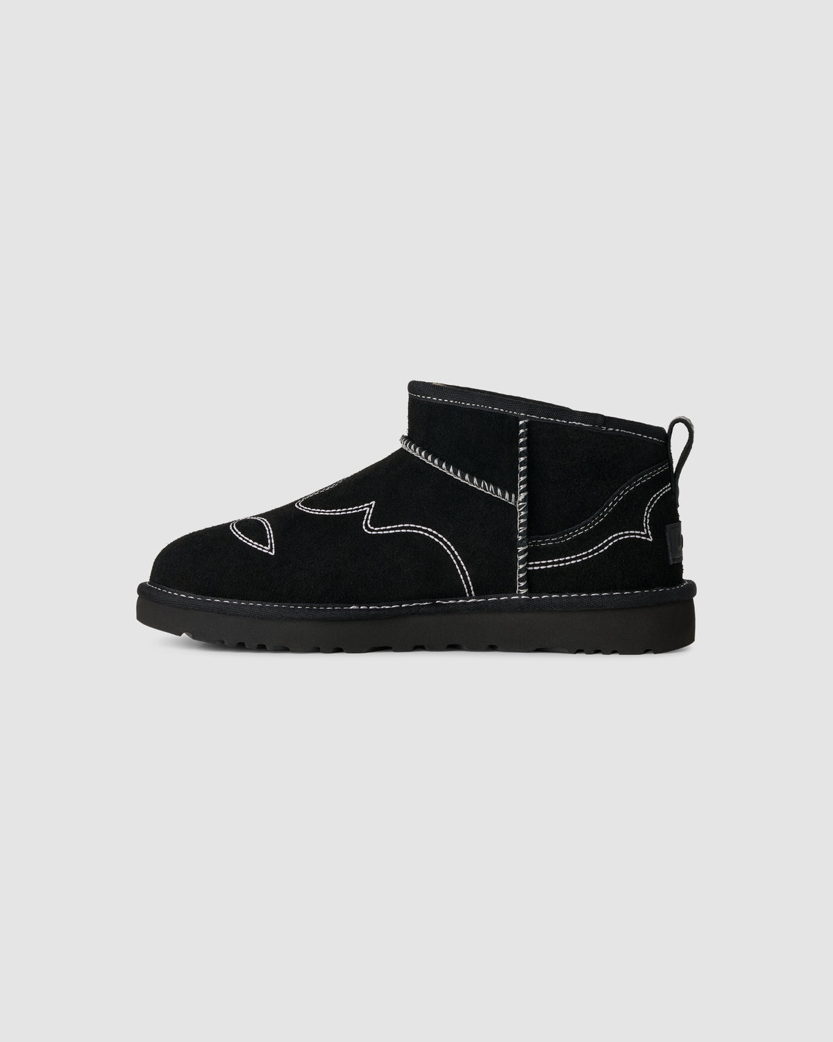 UGG Botte Classic Ultra Mini Western Noir — vue 6