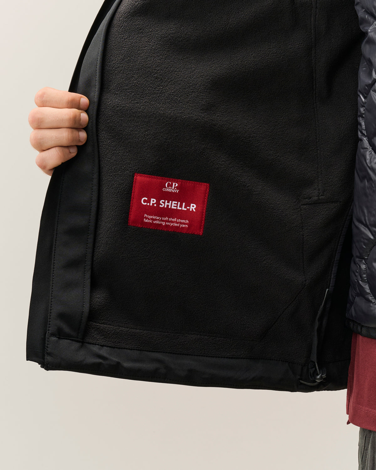 Veste C.P. Company C.P. Shell-R à capuche – Noir – W004H26 – vue 6