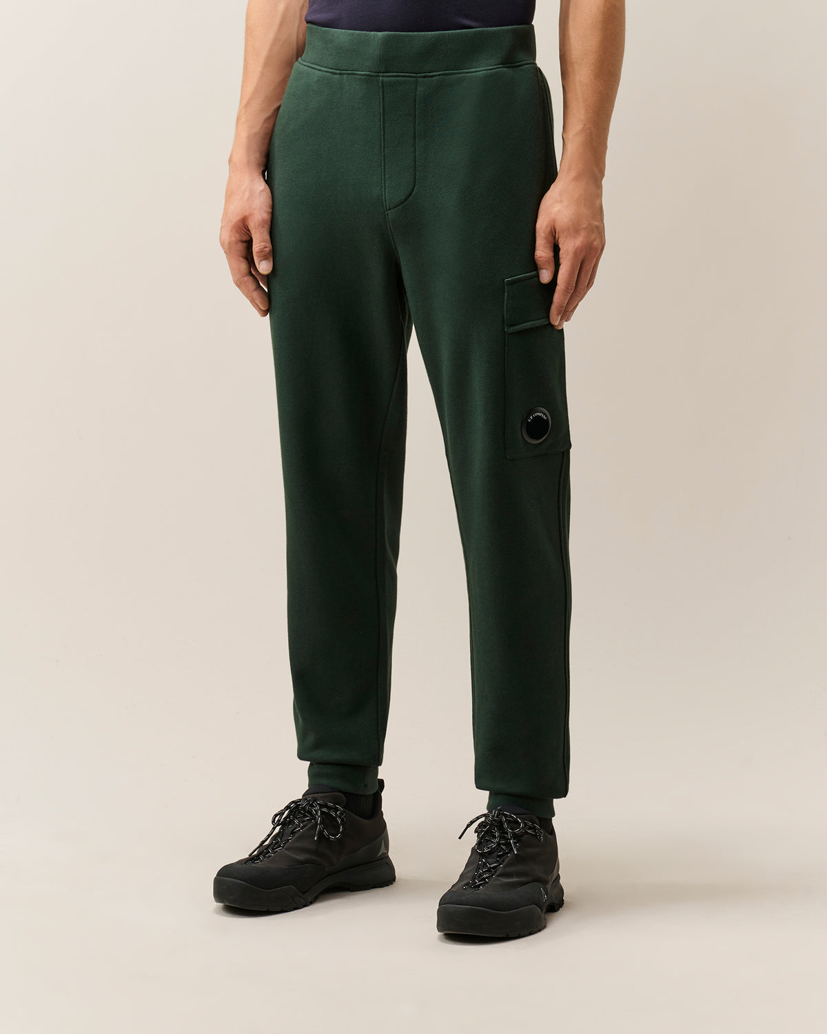 Jogging Diagonal Raised Fleece Lens C.P. Company – Ponderosa Pine – vue 14