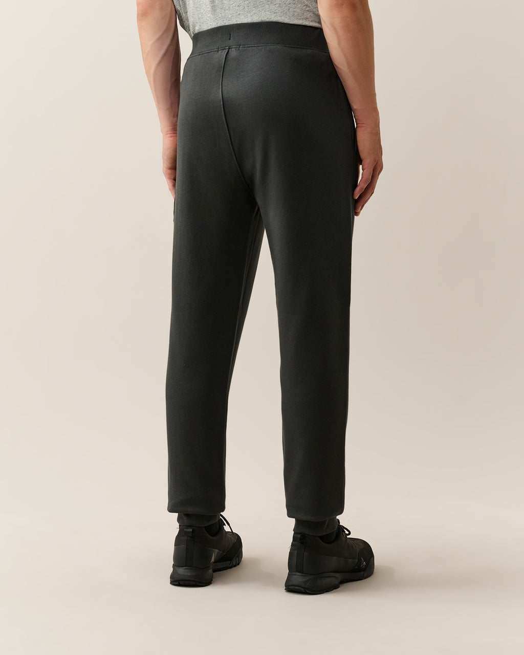 Jogging Diagonal Raised Fleece Lens C.P. Company – Raven – vue 9