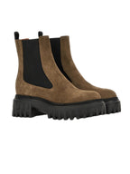 Hogan – Bottines H700 Chelsea femme – Taupe – HXW7000FV30HG0S408 – vue 2