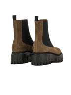Hogan – Bottines H700 Chelsea femme – Taupe – HXW7000FV30HG0S408 – vue 3