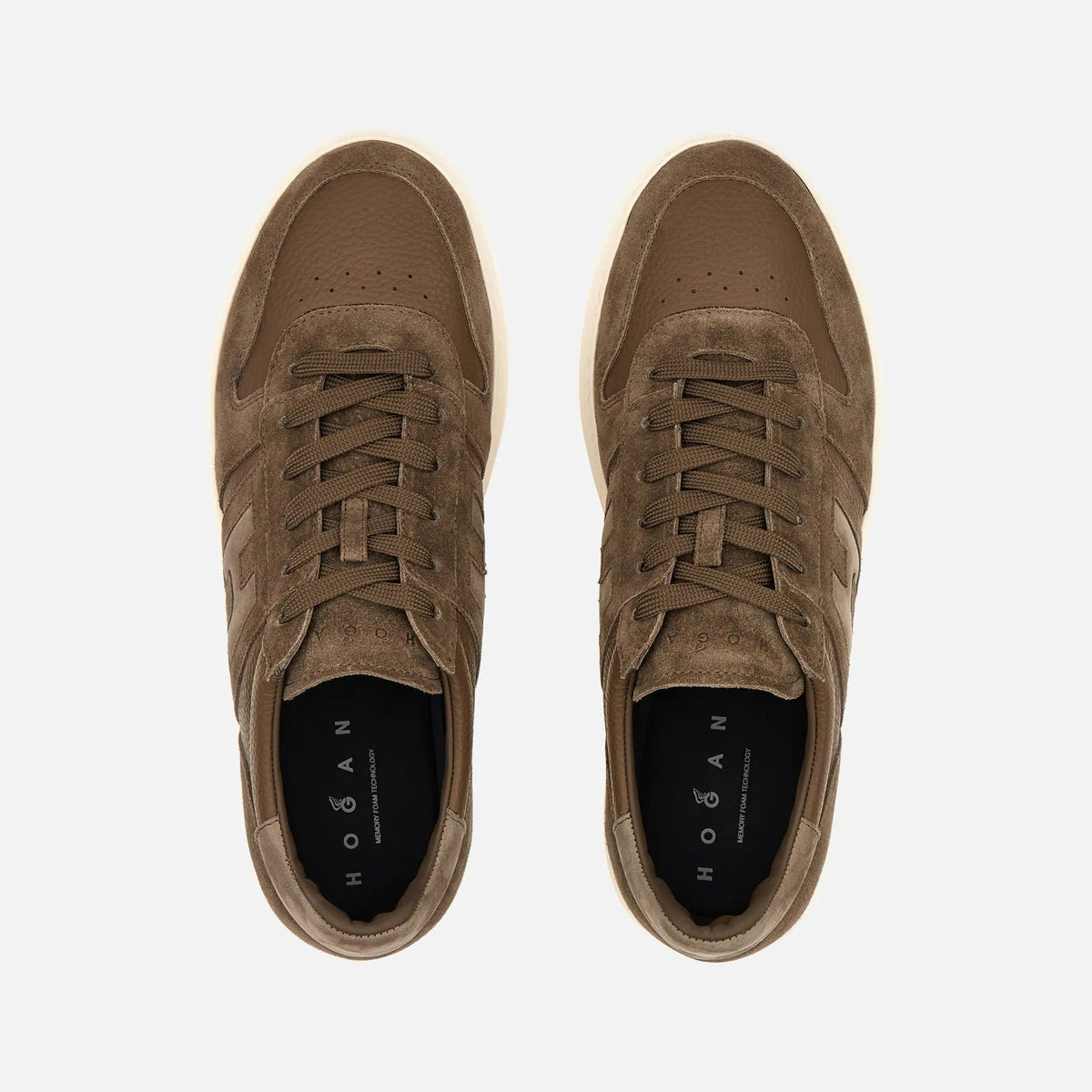 Sneakers Hogan H-TV – Marron – HXM6680FZ00VGP760K – vue 4