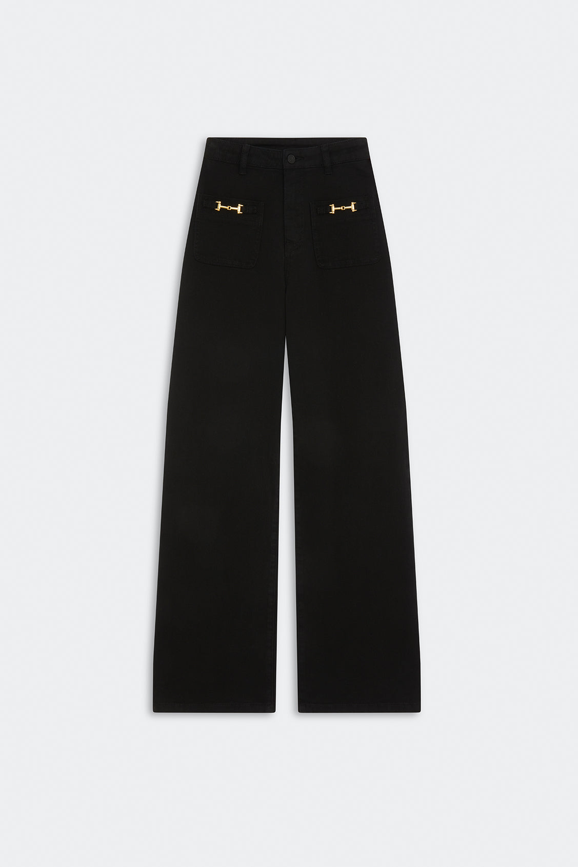 JEAN LARGE DÉTAIL CHAÎNES - RINGO