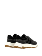 Sneakers Hogan Hyperlight effet denim – Noir – HXM5630FR3CVFY0063 – vue 3