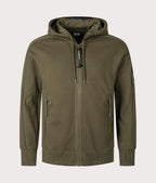 SWEAT ZIP CAPUCHE DIAGONAL RAISED
