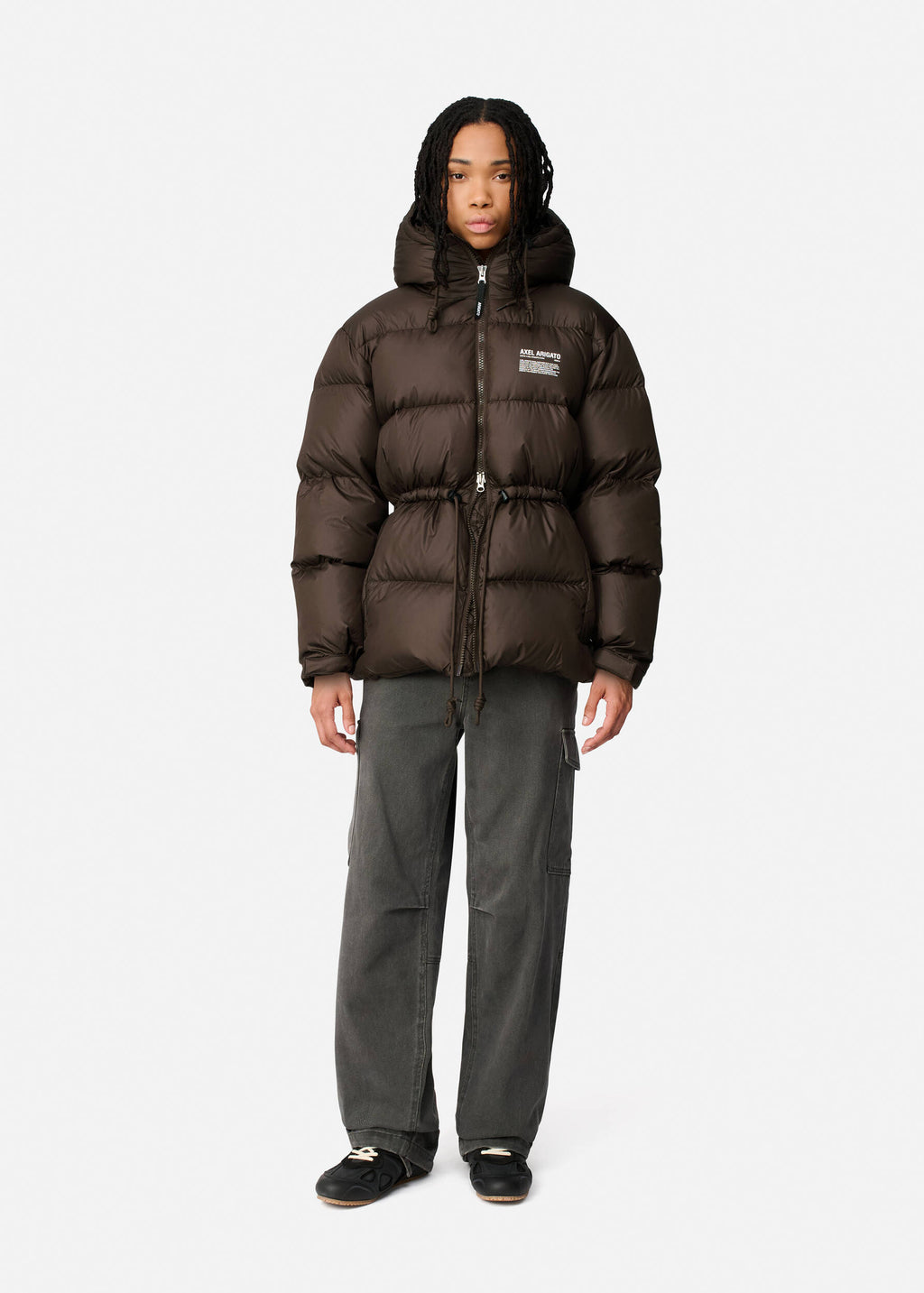 Axel Arigato Rhode Down Jacket femme – Marron – vue 12