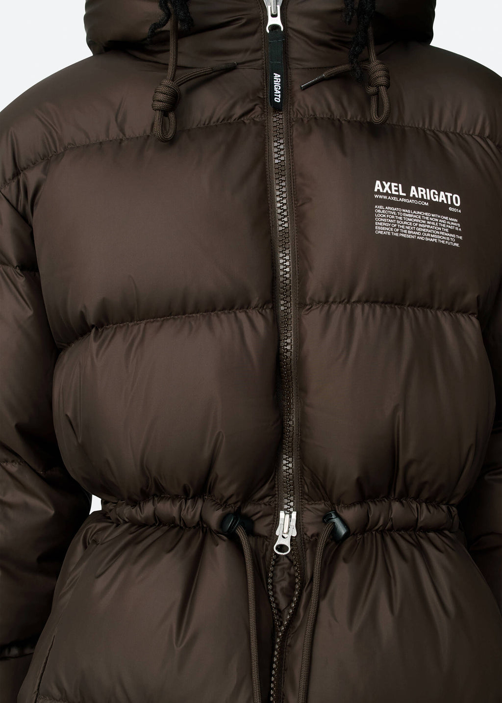 Axel Arigato Rhode Down Jacket femme – Marron – vue 15