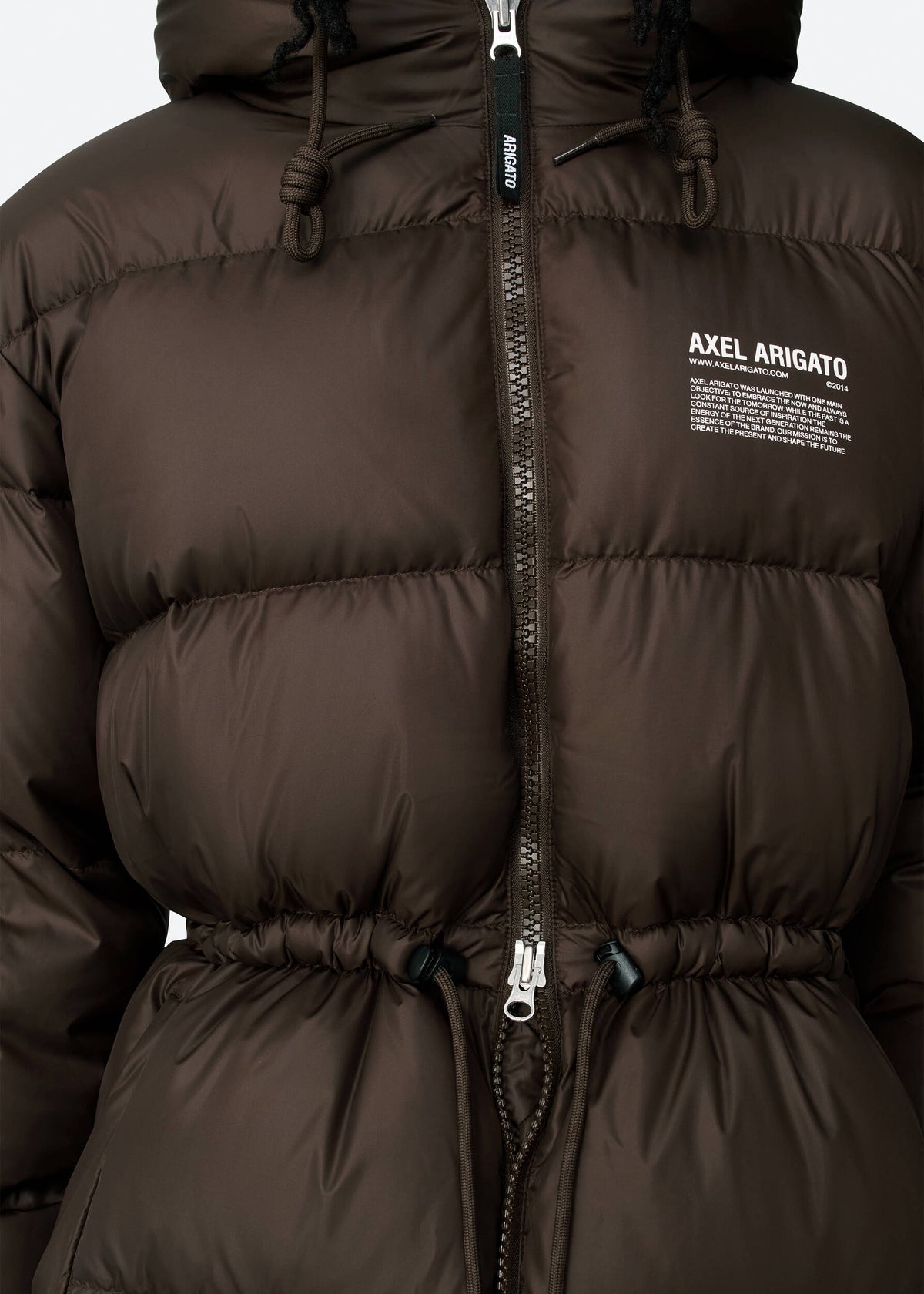 Axel Arigato Rhode Down Jacket femme – Marron – vue 15