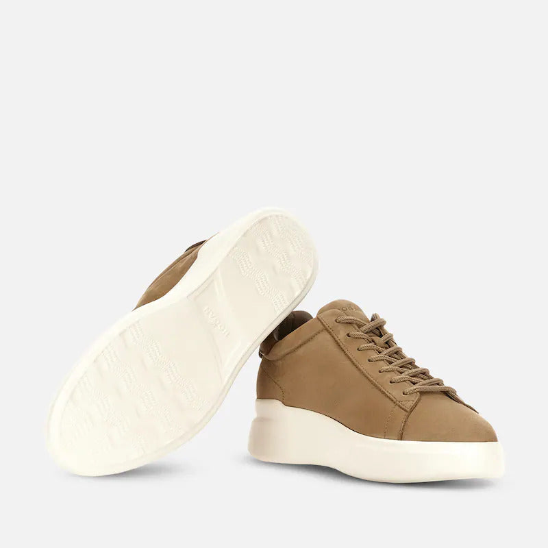 Sneakers Hogan H580 nubuck – Beige – HXM5800DV42UIE0FDO – vue 4