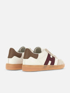 Hogan – Baskets Cool femme – Bordeaux – HXW6470FB60UHC964Q – vue 2