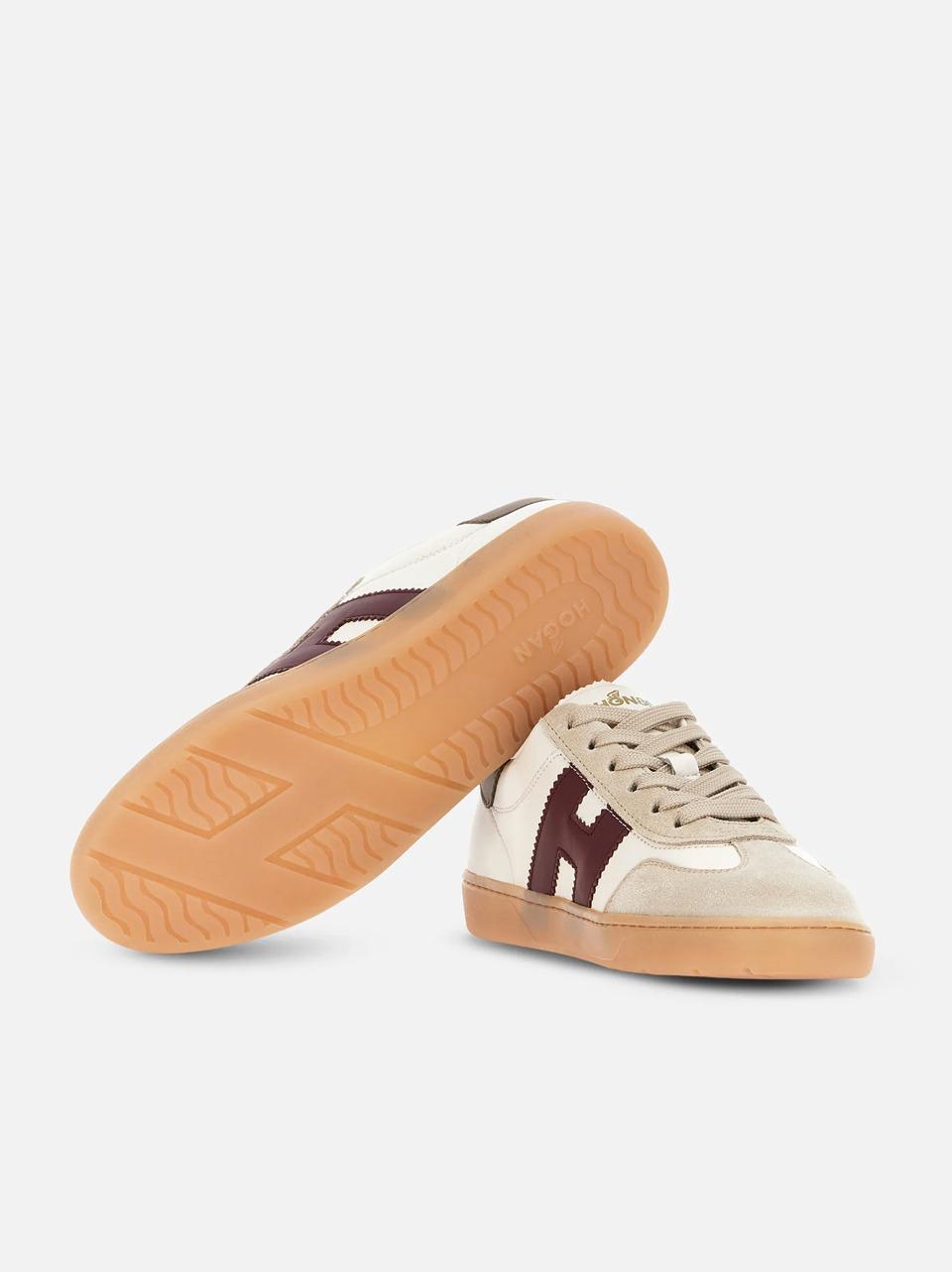 Hogan – Baskets Cool femme – Bordeaux – HXW6470FB60UHC964Q – vue 5
