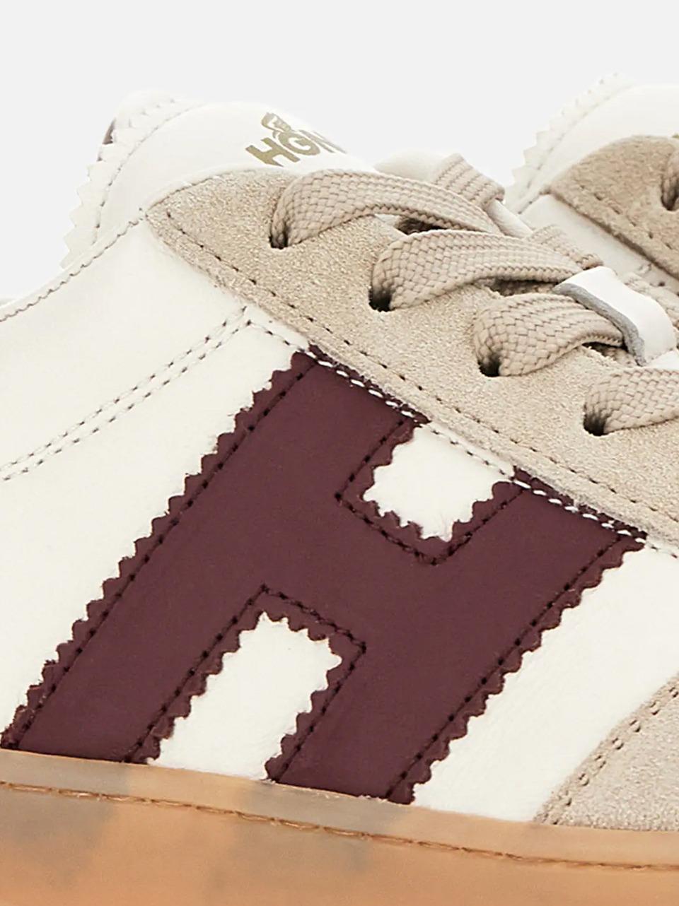 Hogan – Baskets Cool femme – Bordeaux – HXW6470FB60UHC964Q – vue 6