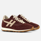Hogan – Baskets Athletic H699 femme – Bordeaux – HXW6990GA2FUHT0FD8 – vue 3