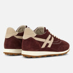 Hogan – Baskets Athletic H699 femme – Bordeaux – HXW6990GA2FUHT0FD8 – vue 4