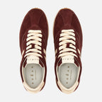 Hogan – Baskets Athletic H699 femme – Bordeaux – HXW6990GA2FUHT0FD8 – vue 6
