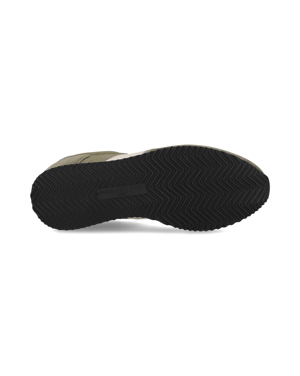 Philippe Model – Baskets Blville homme – Kaki – BVLU-W015 – vue 5