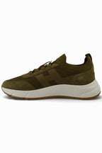 Sneakers Hogan Hyperlight Knit – Kaki – HXM5630GH90UHOV628 – vue 3