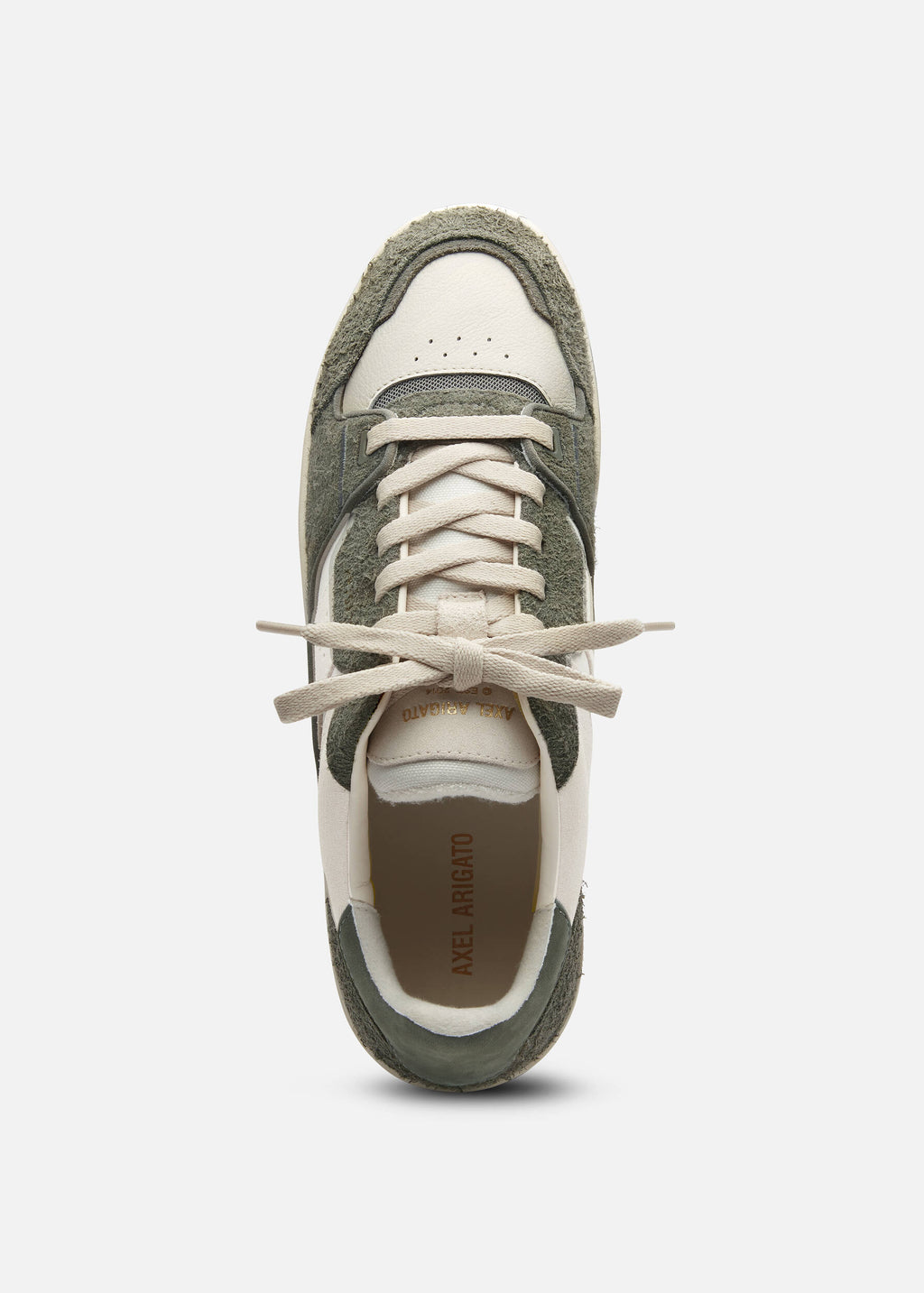 Axel Arigato Clay — daim et cuir kaki Kaki — vue 4