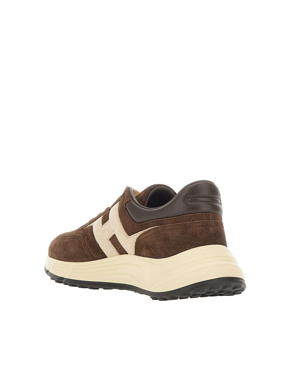 Sneakers Hogan Hyperlight nubuck – Marron – HXM5630FR30S9G739T – vue 3