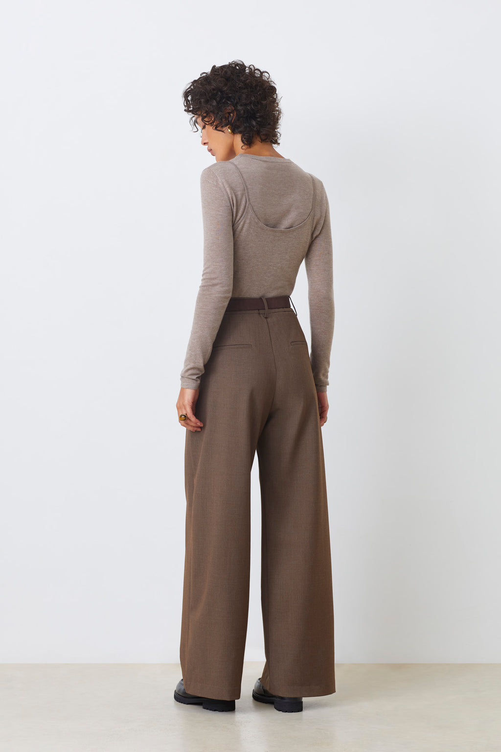 PANTALON LARGE TAILLEUR - JONAS