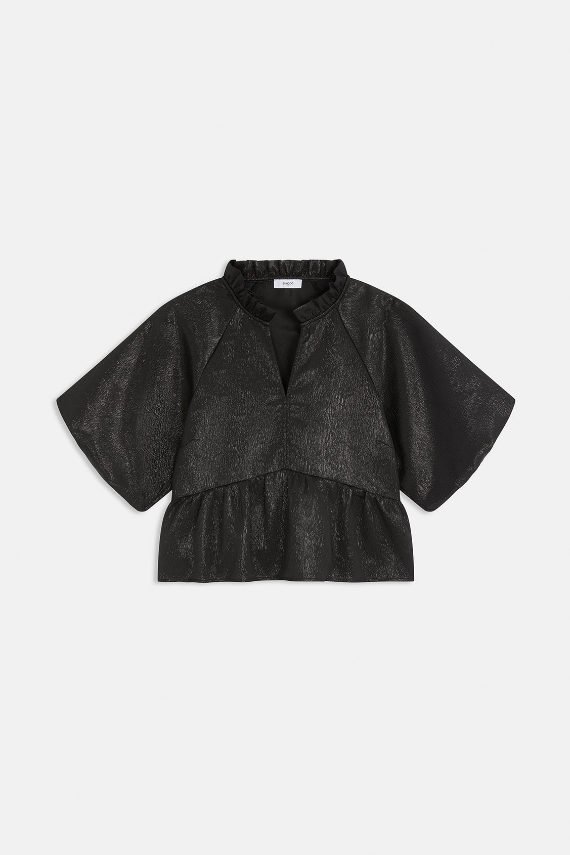 TOP BALLON JACQUARD METALISEE - LOUXOR