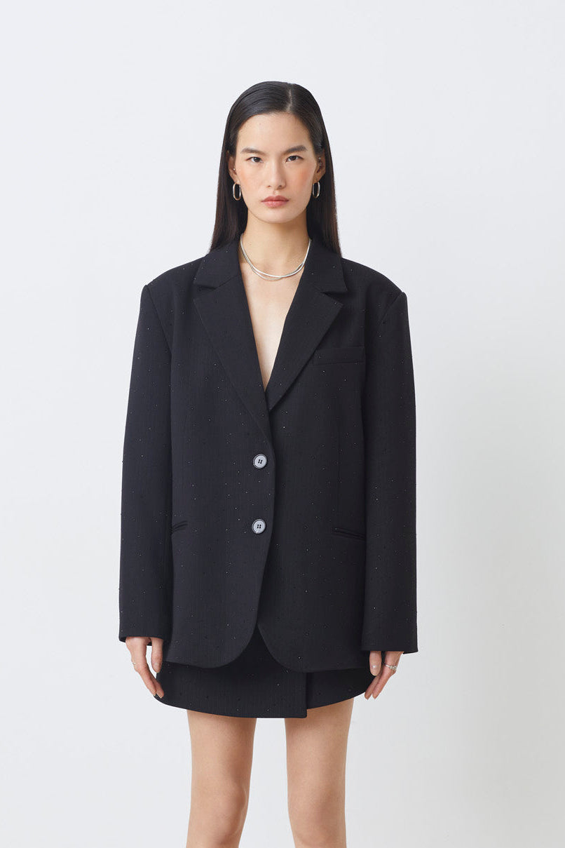 BLAZER OVERSIZE STRASS - DARKO