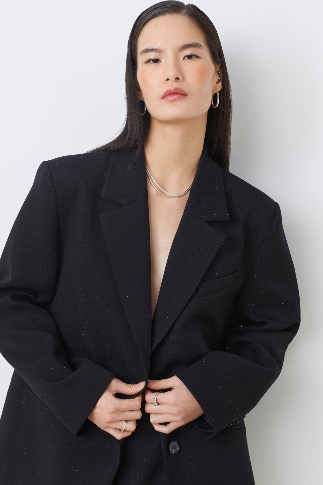 BLAZER OVERSIZE STRASS - DARKO
