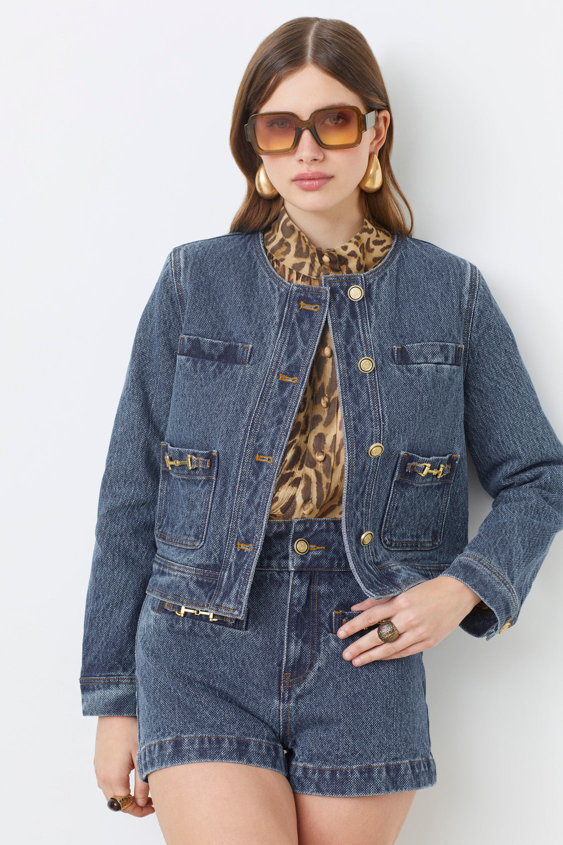 VESTE DENIM BIJOUX - DARYL