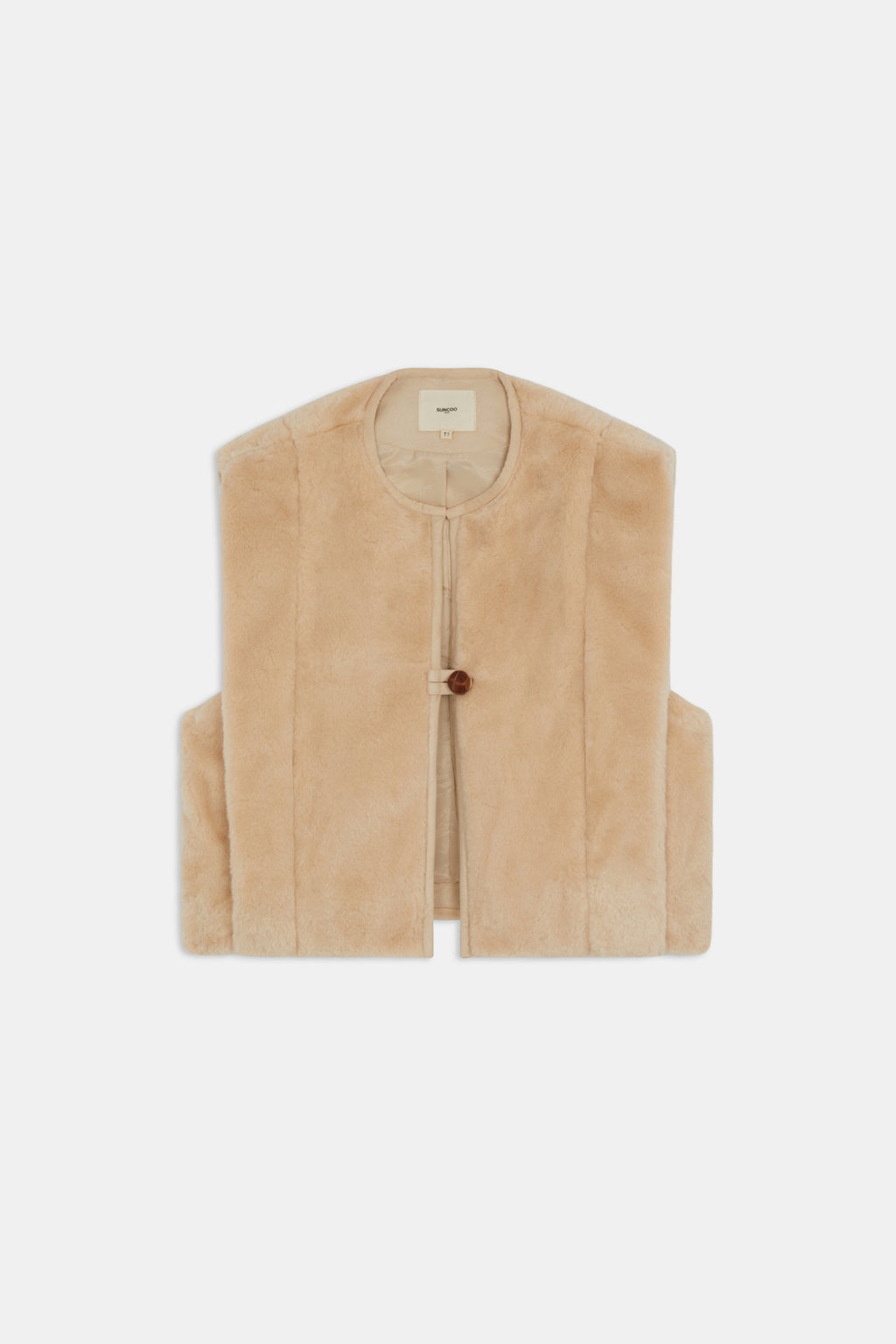GILET SANS MANCHE FOURRURE - DIEGO