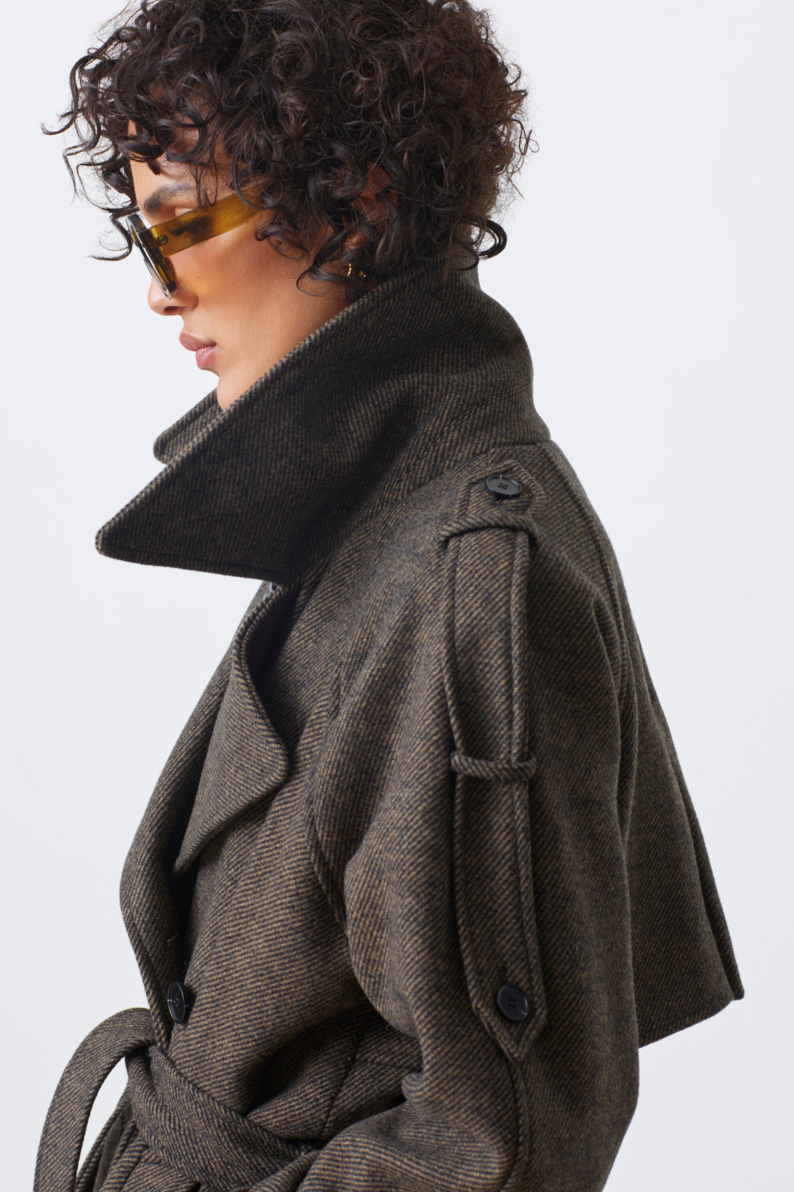 MANTEAU LONG CEINTURE - EMO