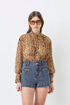 SHORT DENIM BIJOUX - BRETT