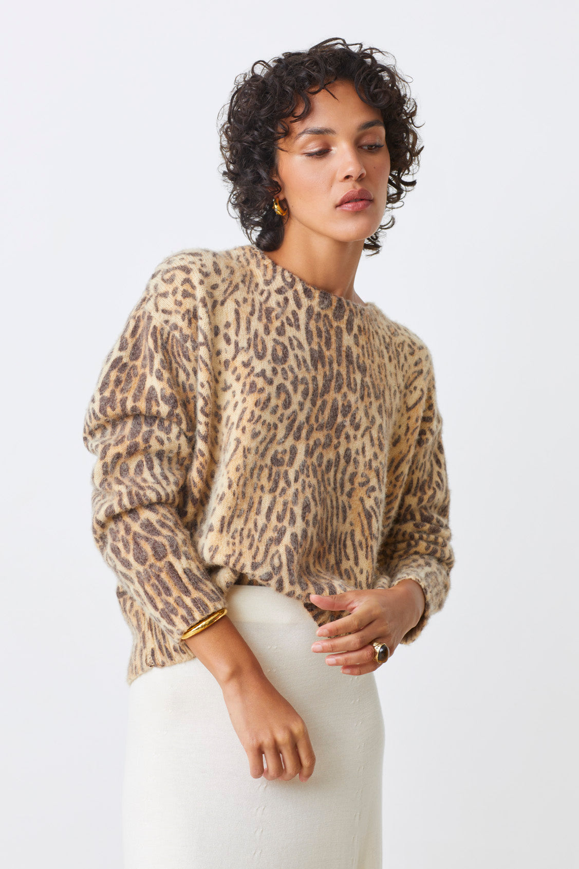 PULL MOUSSEUX LEOPARD - PLEOLI