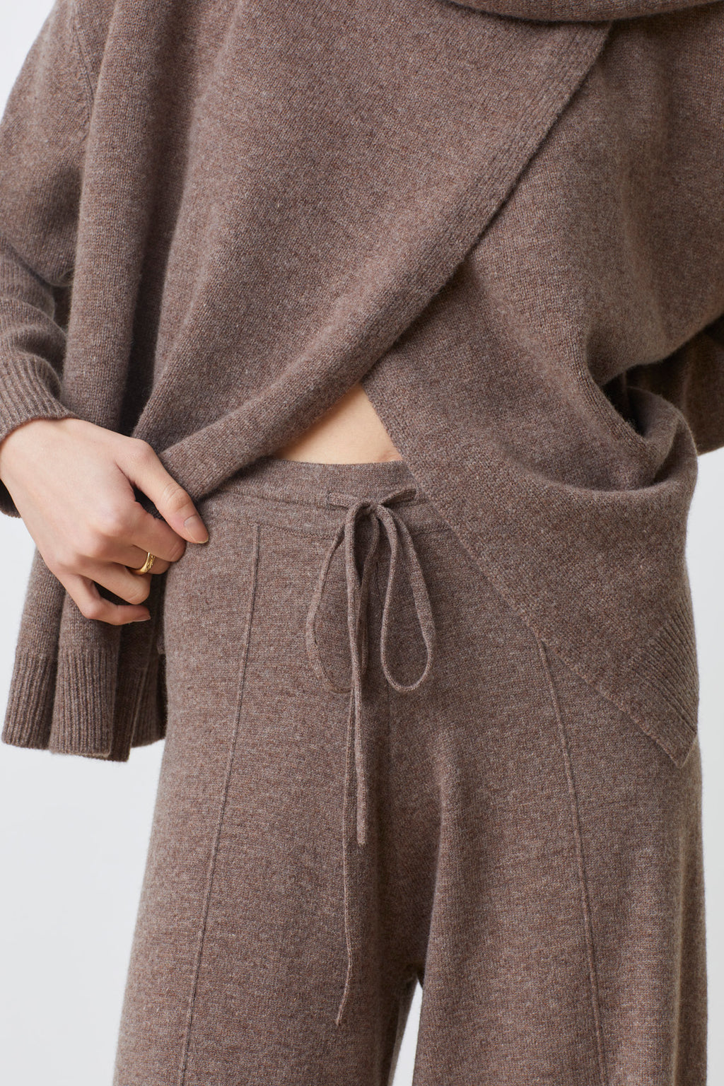 PANTALON LARGE EN MAILLE - JOSEPH