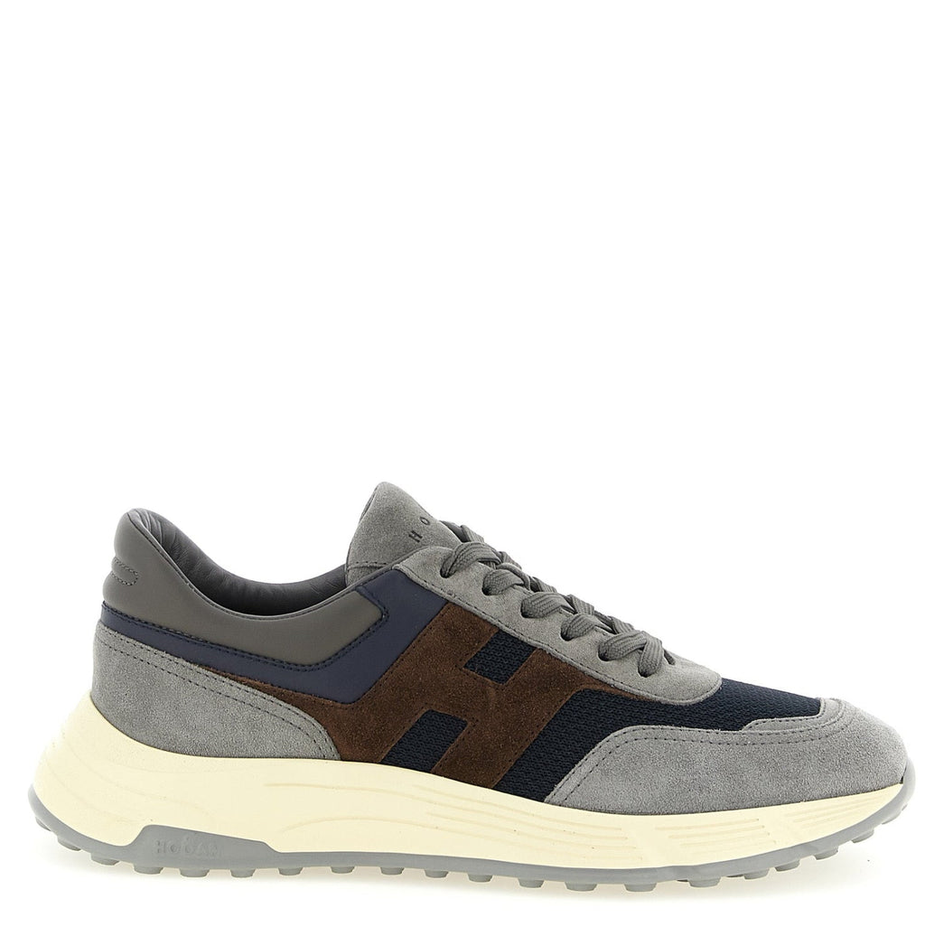 Sneakers Hogan Hyperlight multimatière – Gris – HXM5630FR30VFW740G – vue 1