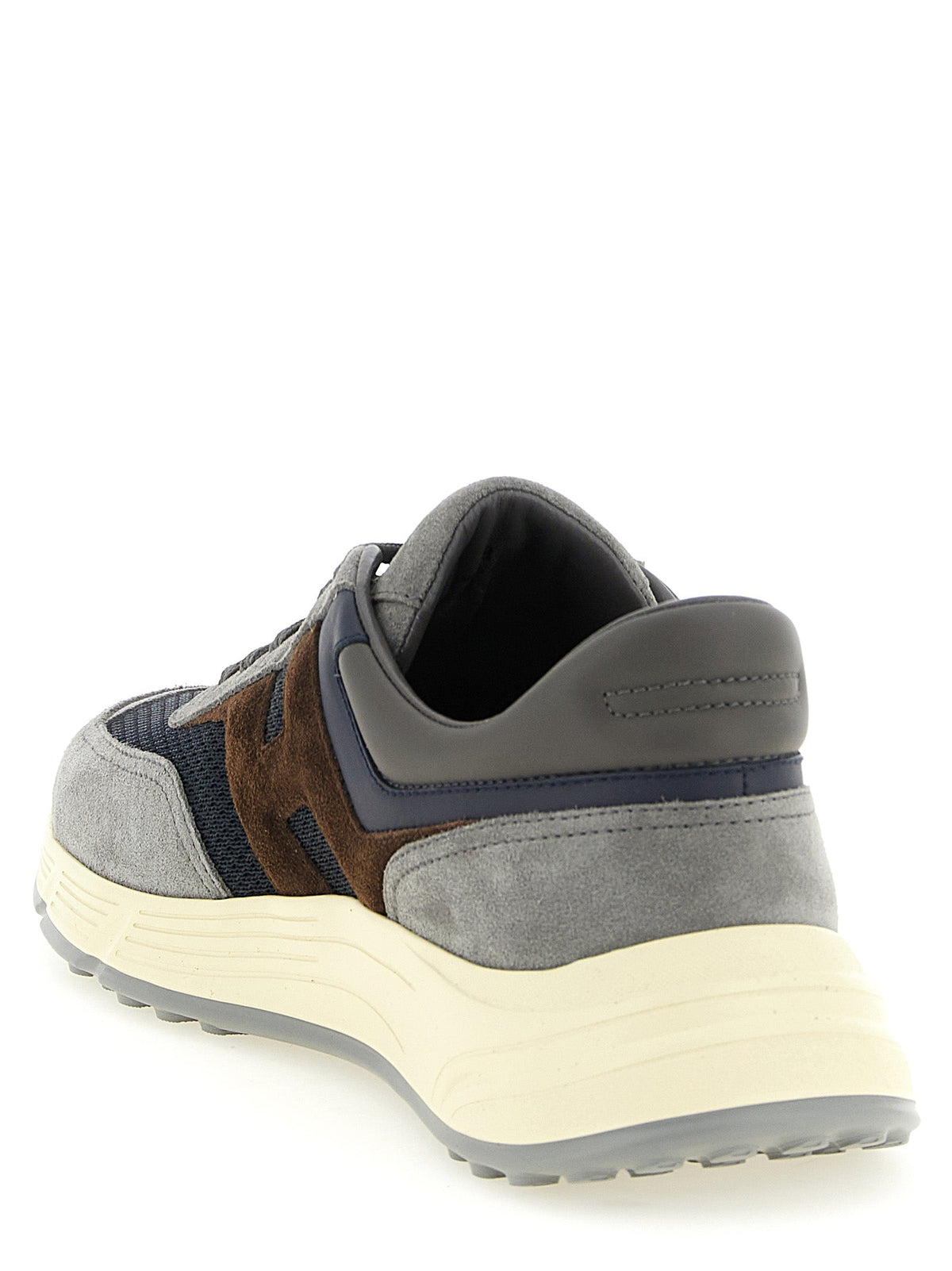 Sneakers Hogan Hyperlight multimatière – Gris – HXM5630FR30VFW740G – vue 3