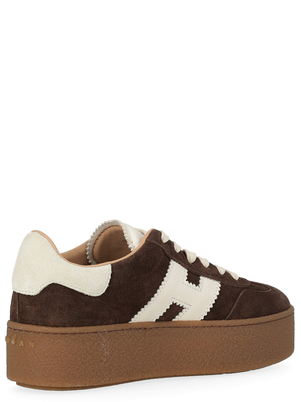 Hogan – Baskets Cool plateforme femme – Marron – HXW6980FB60UL60MB1 – vue 5