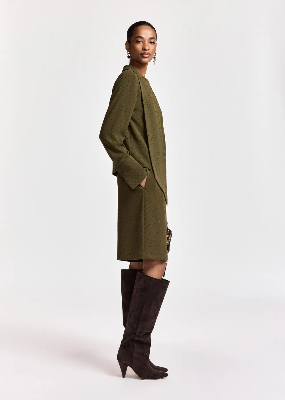 Essentiel Antwerp KANNON – Kaki – vue 7