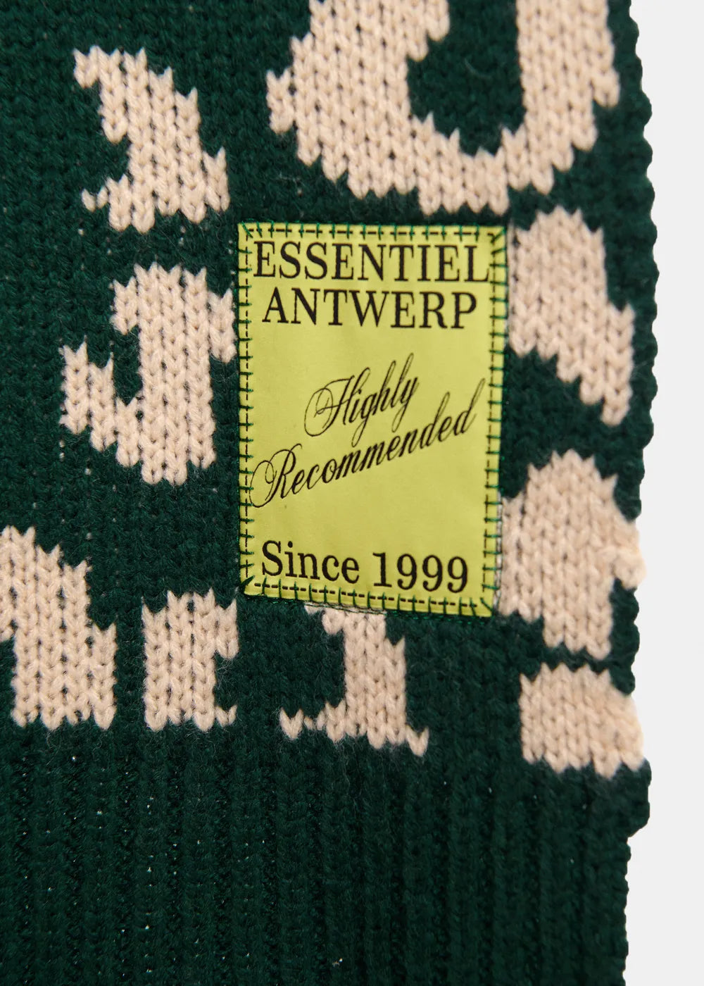 Essentiel Antwerp KLEOPARD – Vert – vue 5